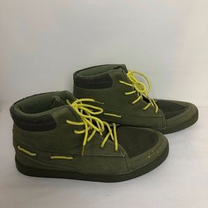 Grenade Green High-Top Men's Sneaker Shoes 12